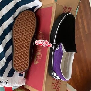 Vans slip on size 7.5. NWT. never been worn